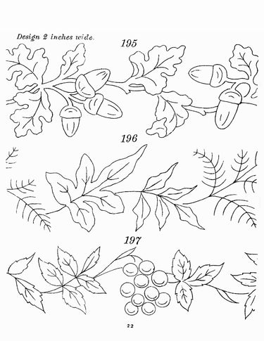 500 Embroidery Patterns The Briggs Collection