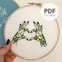 Thumbnail for Love Hand Embroidery Pattern