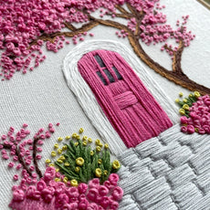 Cherry Blossom Hand Embroidery Project E-Book