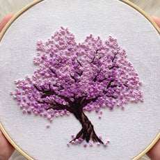 Cherry Blossom Hand Embroidery Pattern PDF