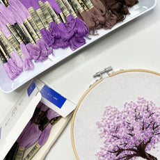 Cherry Blossom Hand Embroidery Pattern PDF