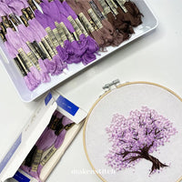 Thumbnail for Cherry Blossom Hand Embroidery Pattern