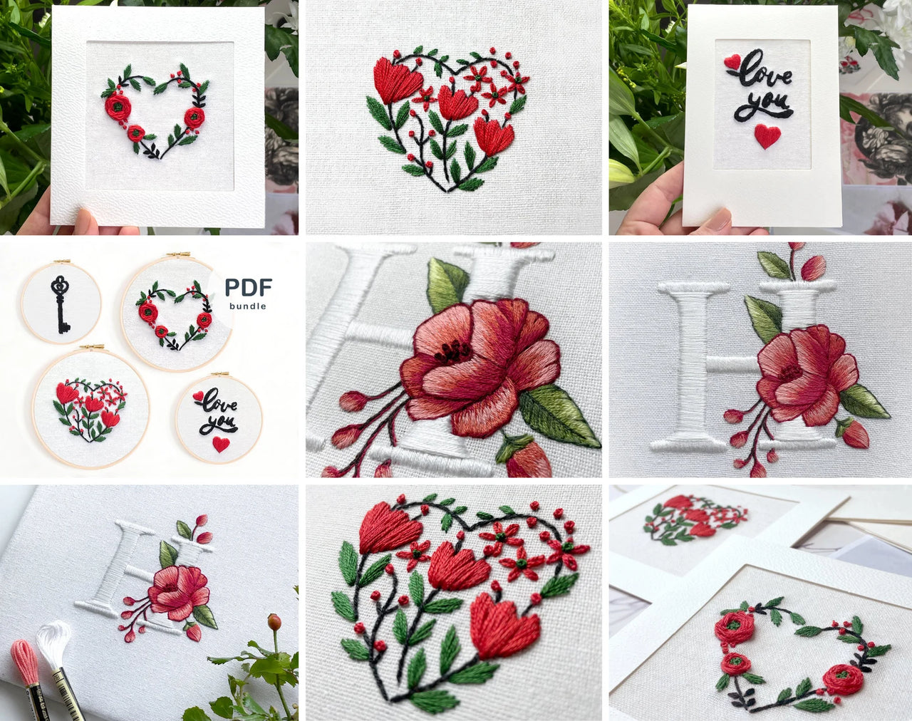 MEGA BUNDLE PACK Hand Embroidery Patterns