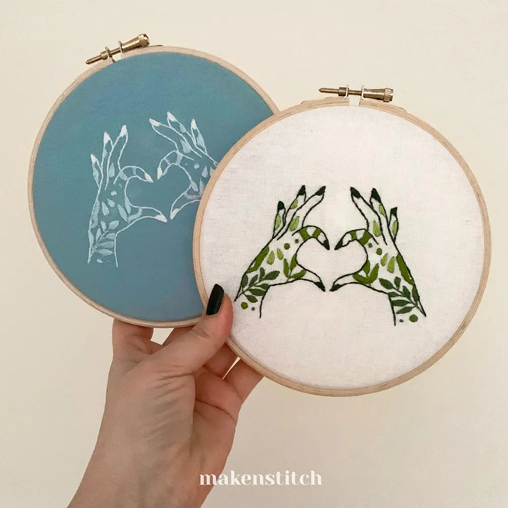 Love Hand Embroidery Pattern