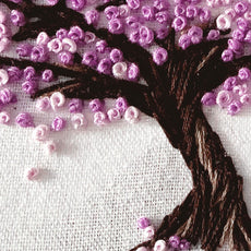 Cherry Blossom Hand Embroidery Pattern PDF