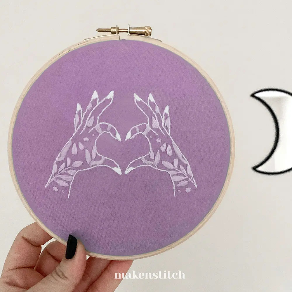 Love Hand Embroidery Pattern