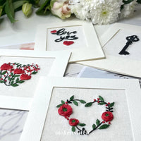 Thumbnail for Valentine's Day Hearts Hand Embroidery Patterns