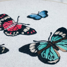 Butterflies Hand Embroidery Pattern PDF