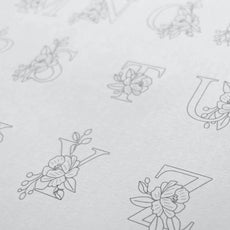 Rose Monogram Alphabet Hand Embroidery E-Book