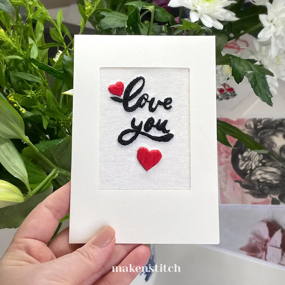 Valentine's Day Hearts Hand Embroidery Patterns