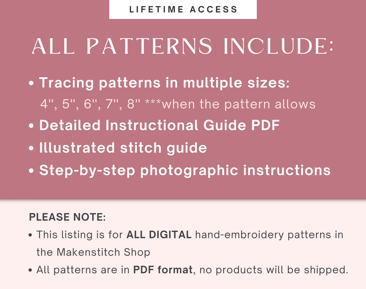 MEGA BUNDLE PACK Hand Embroidery Patterns