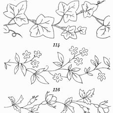 500 Embroidery Patterns The Briggs Collection