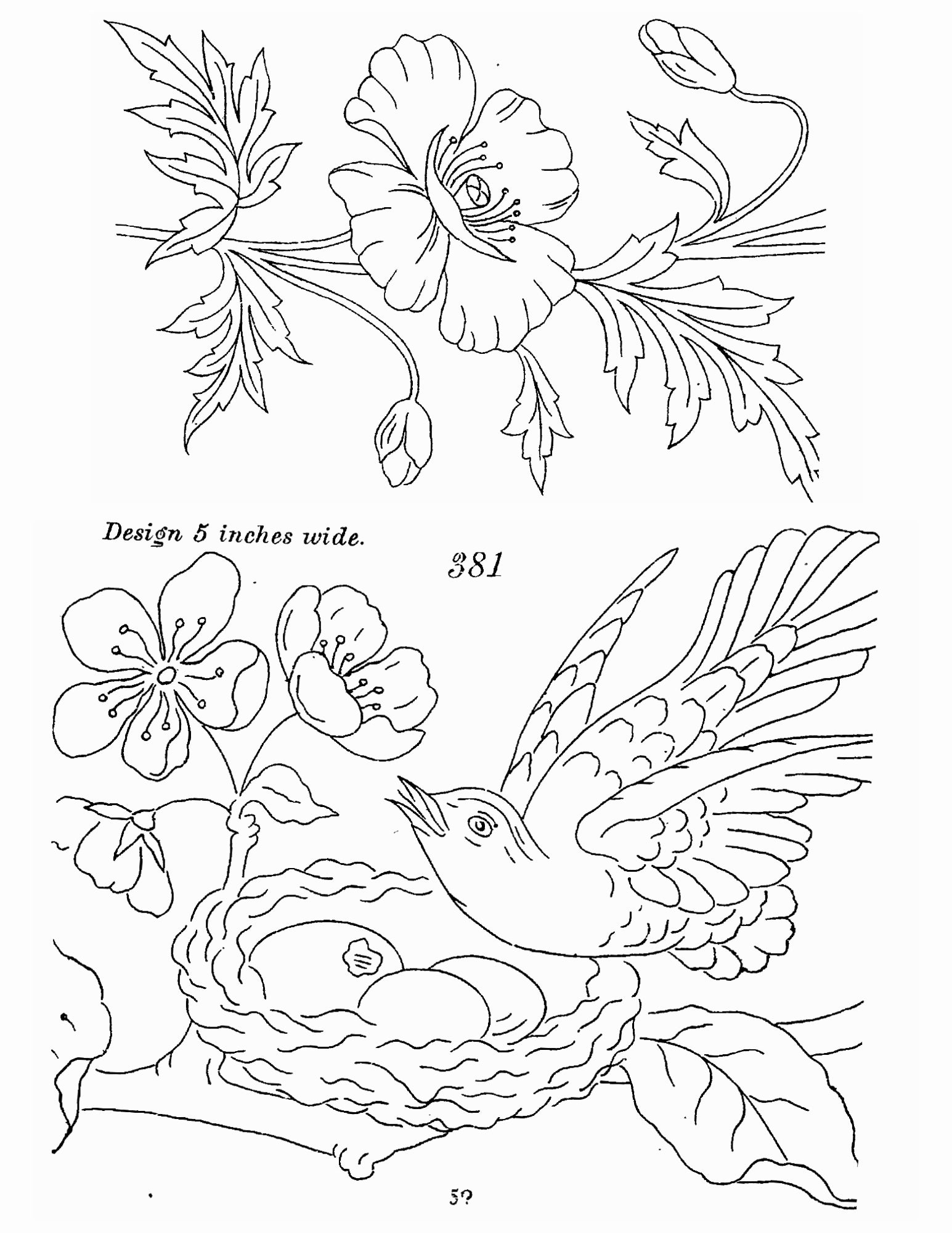 500 Embroidery Patterns The Briggs Collection