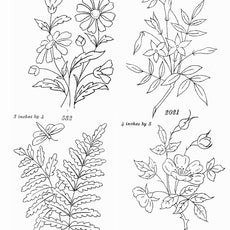 500 Embroidery Patterns The Briggs Collection