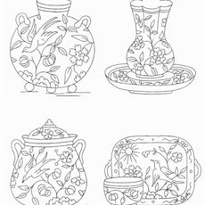 500 Embroidery Patterns The Briggs Collection