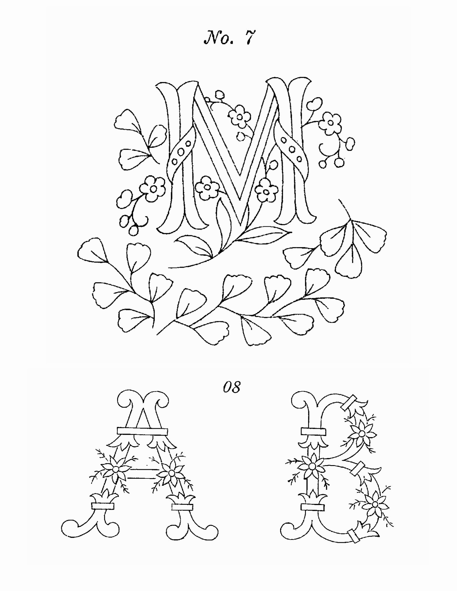 500 Embroidery Patterns The Briggs Collection
