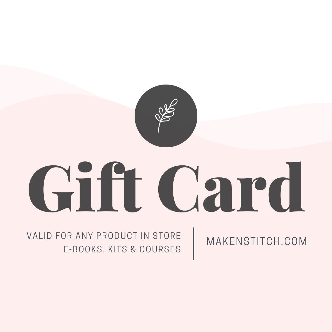 Makenstitch Gift Card